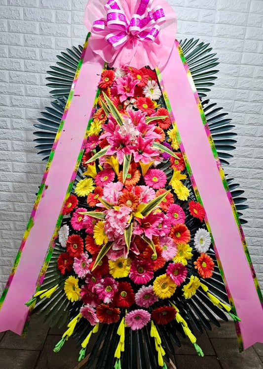 Traditional Wedding Flower Stand Delivered in Korea